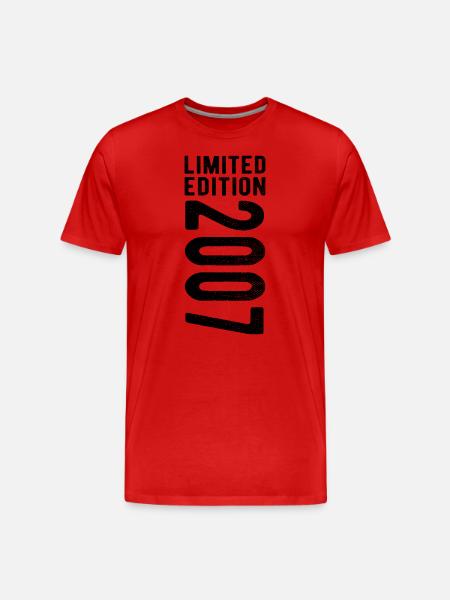 édition limitée 2007 - T-shirt bio Premium Homme - rouge