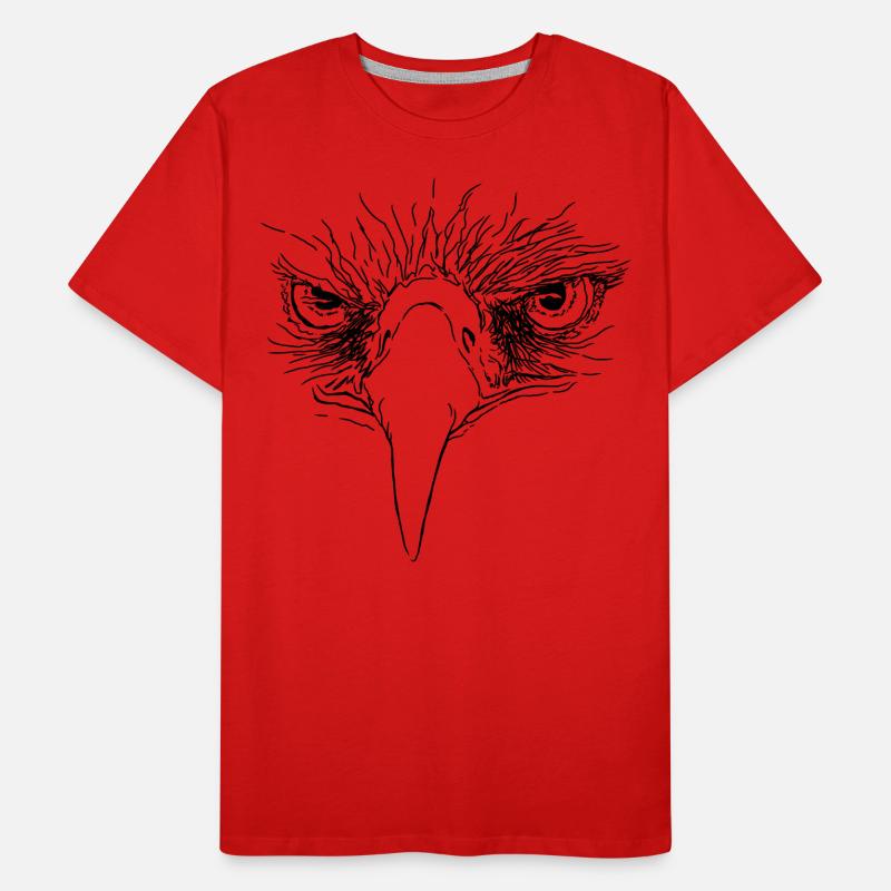 Eagle - Eagle Eyes Men's Premium Organic T-Shirt