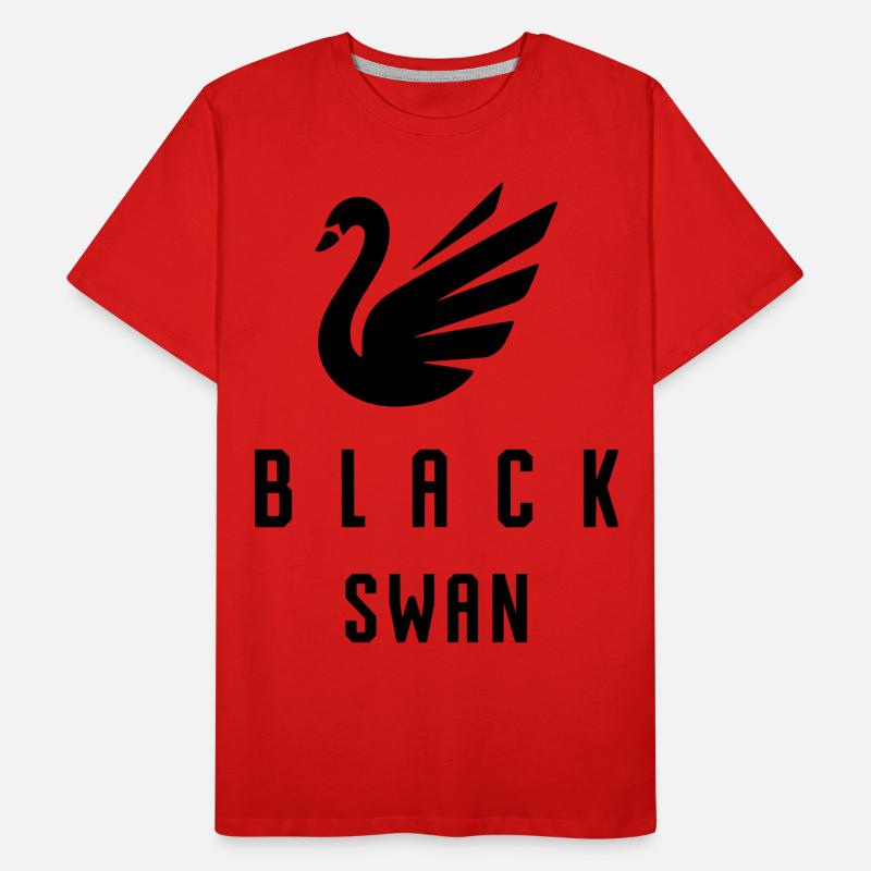 BLACK SWAN EVENT - FLASH CRASH - BLACK T-shirt bio Premium Homme