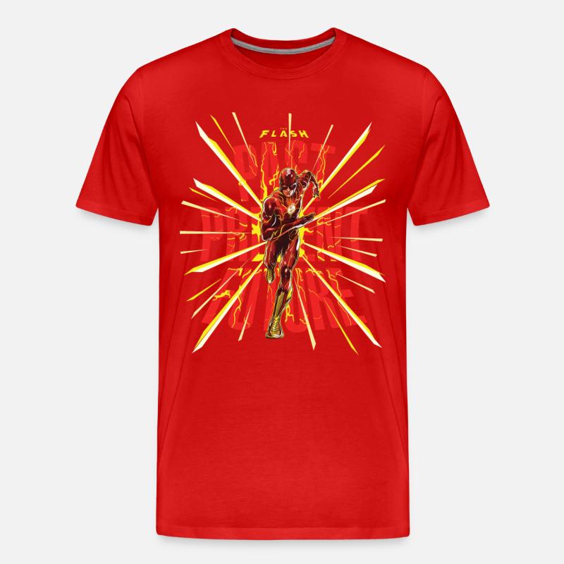 The Flash Past, Present Future - Männer Premium Bio T-Shirt - undefined