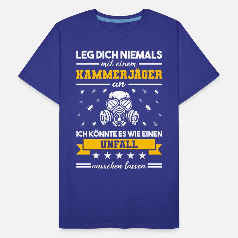 Kammerjäger Schädlingsbekämpfer Männer Premium Bio T-Shirt