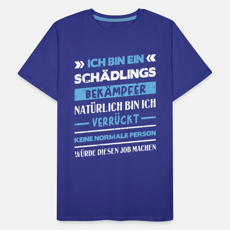 Kammerjäger Schädlingsbekämpfer Männer Premium Bio T-Shirt