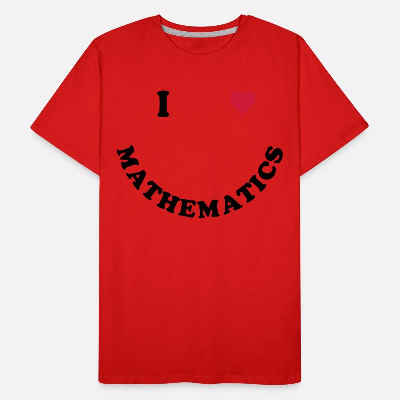mathematics Men's Premium Organic T-Shirt