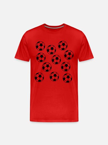 Foot - T-shirt bio Premium Homme - rouge