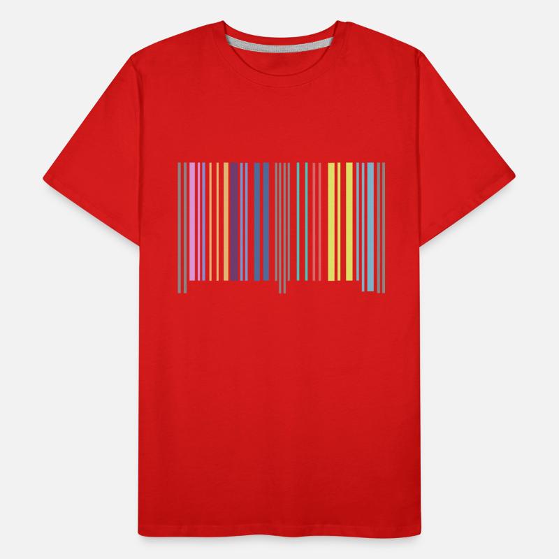 code à barres T-shirt bio Premium Homme