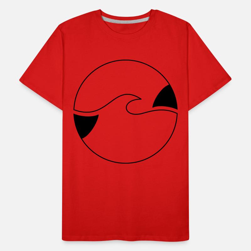 Wave Men's Premium Organic T-Shirt