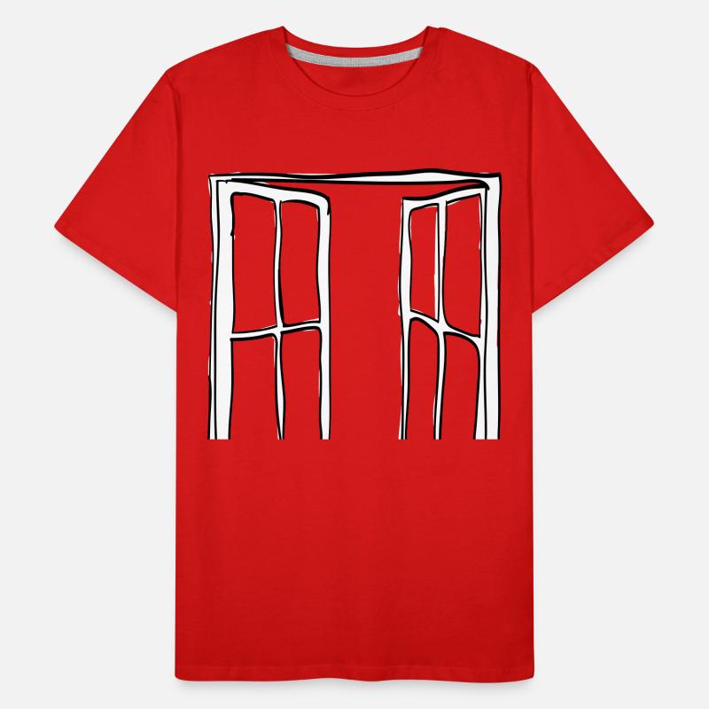 Window Men's Premium Organic T-Shirt