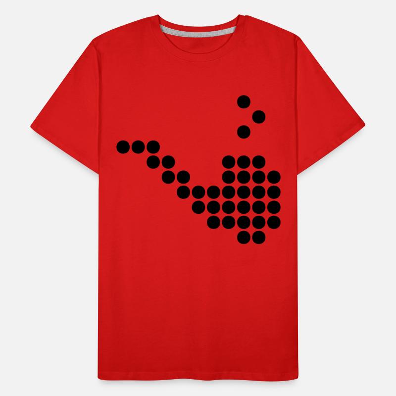 pipe dots Men's Premium Organic T-Shirt