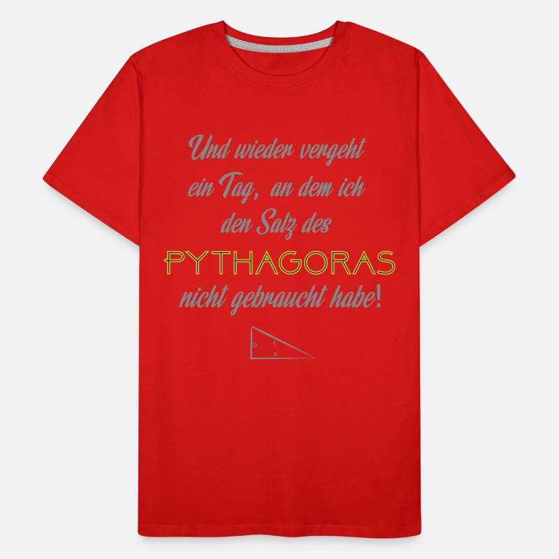 Pythagore T-shirt bio Premium Homme