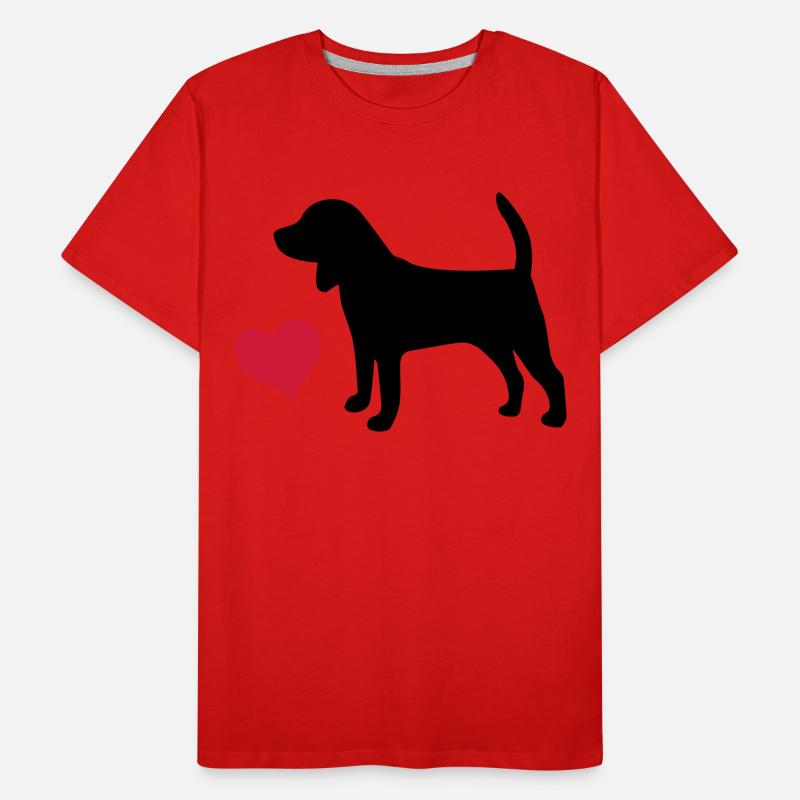Beagle Men's Premium Organic T-Shirt