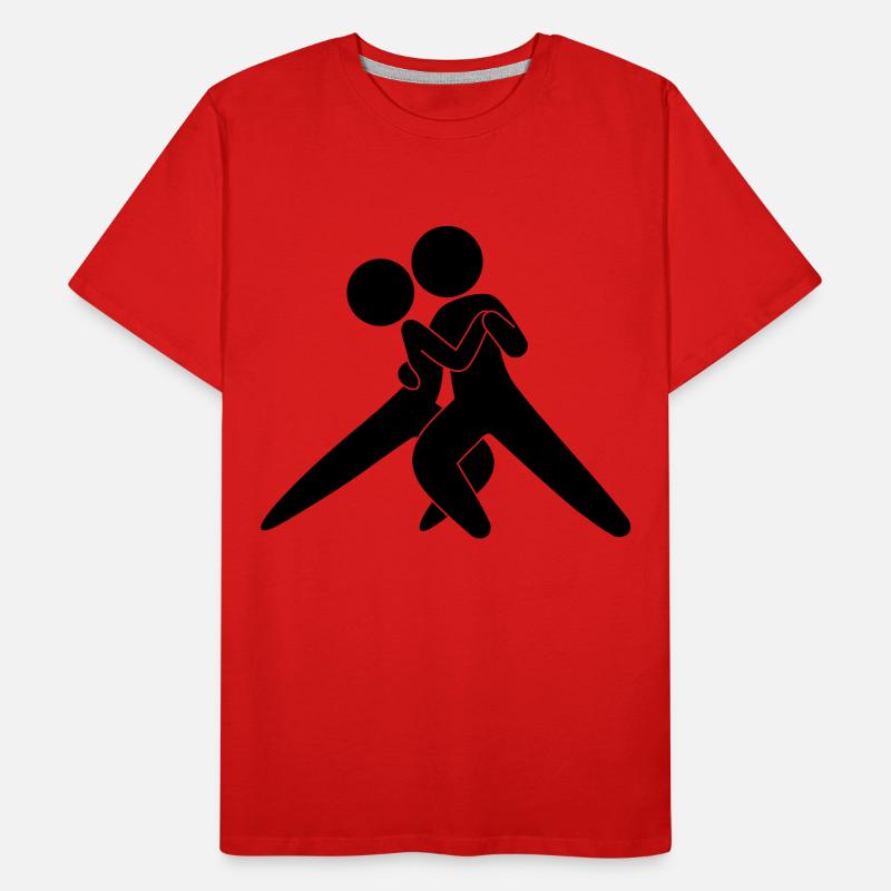 Tango dancer Men's Premium Organic T-Shirt
