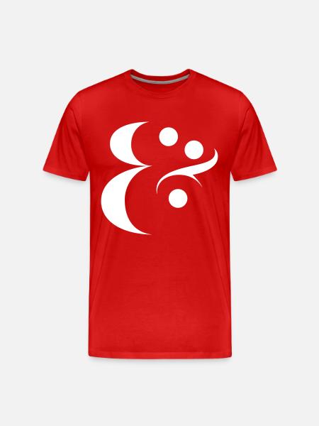 esperluette - T-shirt bio Premium Homme - rouge