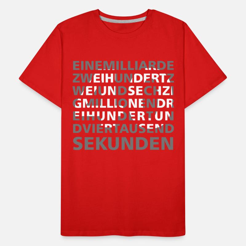 40 ans dans 2 secondes T-shirt bio Premium Homme