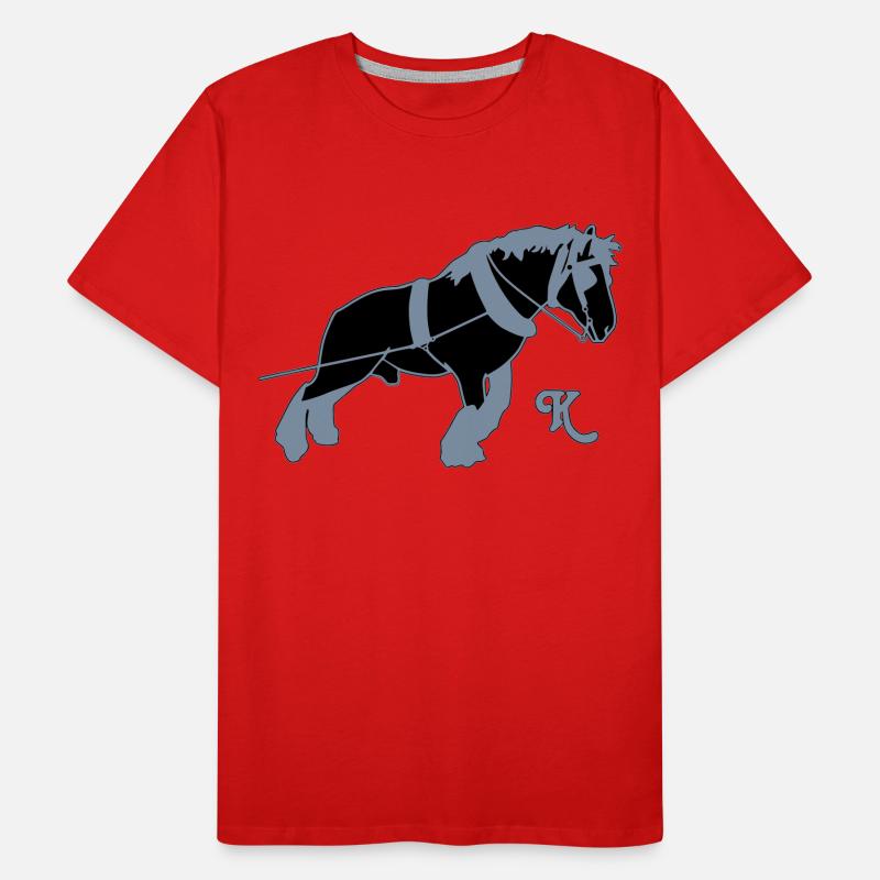 kaltblutziehtk Männer Premium Bio T-Shirt
