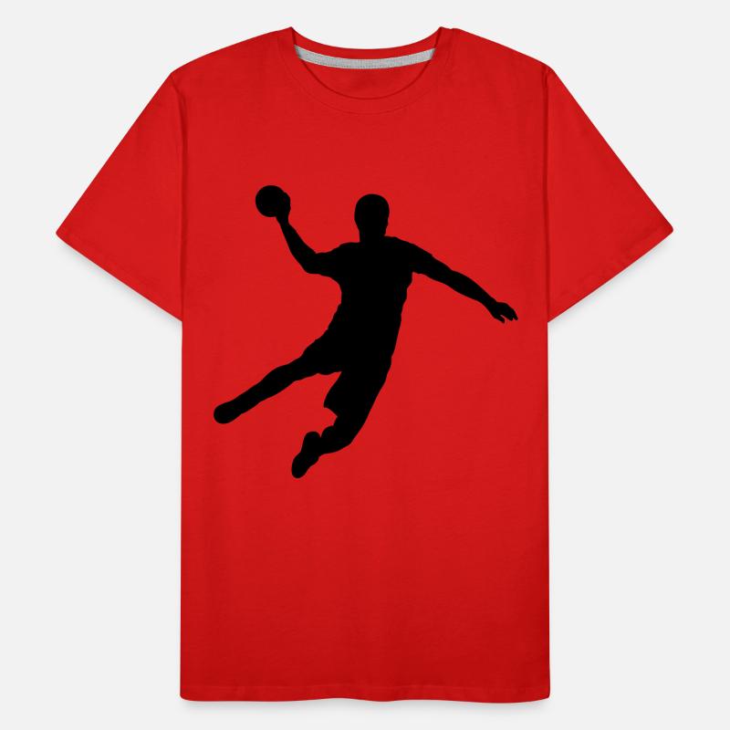 Handball Männer Premium Bio T-Shirt