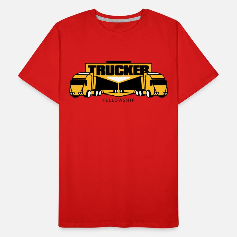 Trucker community Men's Premium Organic T-Shirt