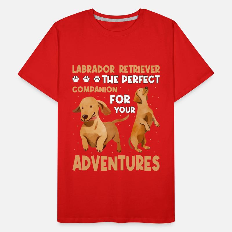 Labrador Men's Premium Organic T-Shirt