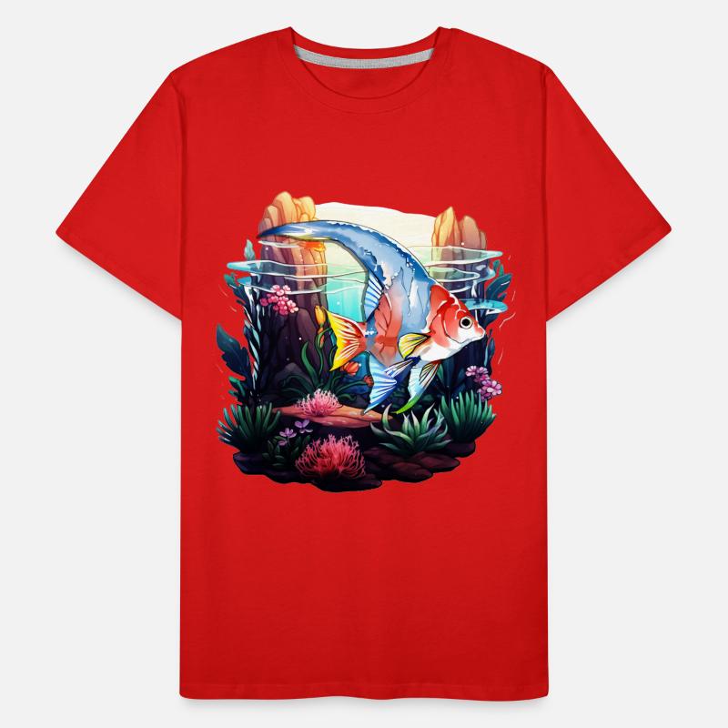 Angelfish Men's Premium Organic T-Shirt