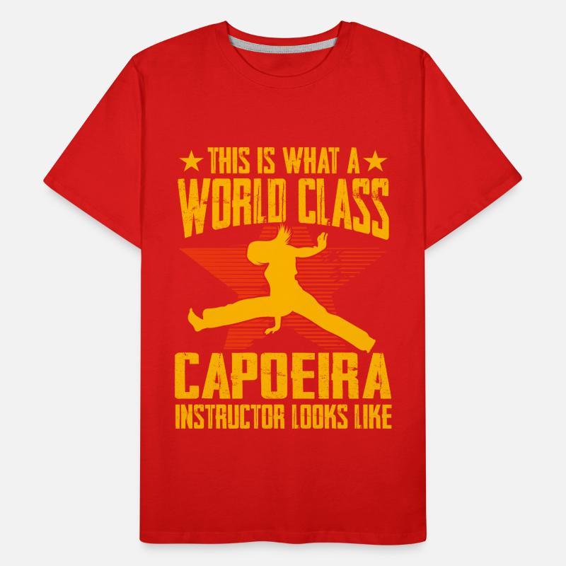 This is what world class capoeira instructor looks Men's Premium Organic T-Shirt