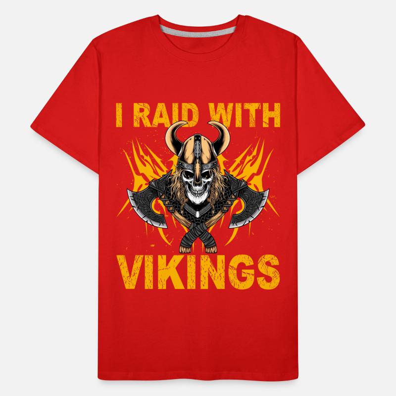 Je fais un raid avec les Vikings T-shirt bio Premium Homme