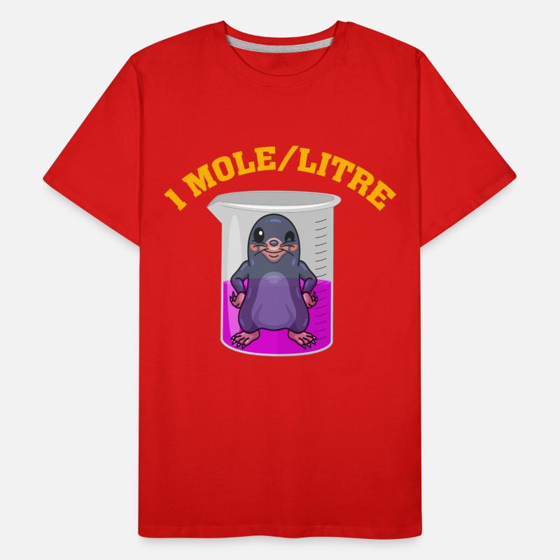 1 mole/L T-shirt bio Premium Homme