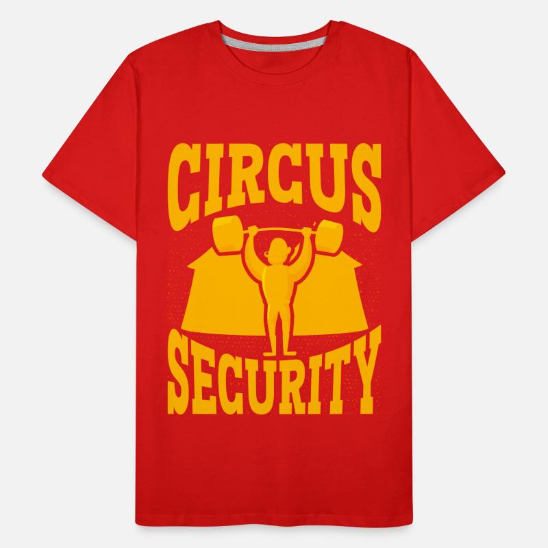 Sécurité du cirque T-shirt bio Premium Homme