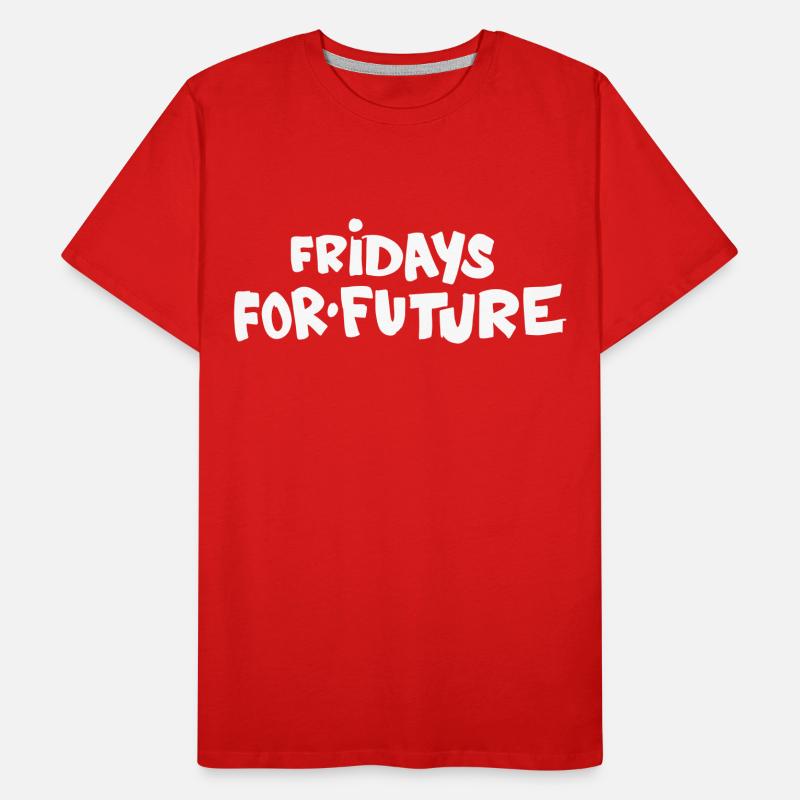 Fridays for Future Männer Premium Bio T-Shirt