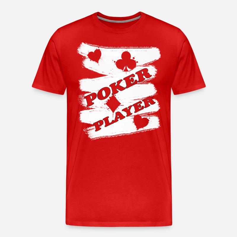 Poker Player Design - Männer Premium Bio T-Shirt - undefined