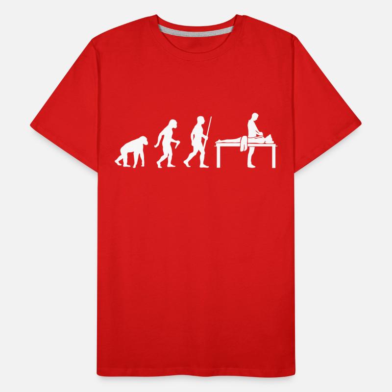 Massage Évolution T-shirt bio Premium Homme