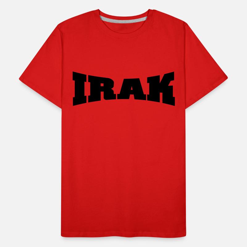 Irak logo T-shirt bio Premium Homme