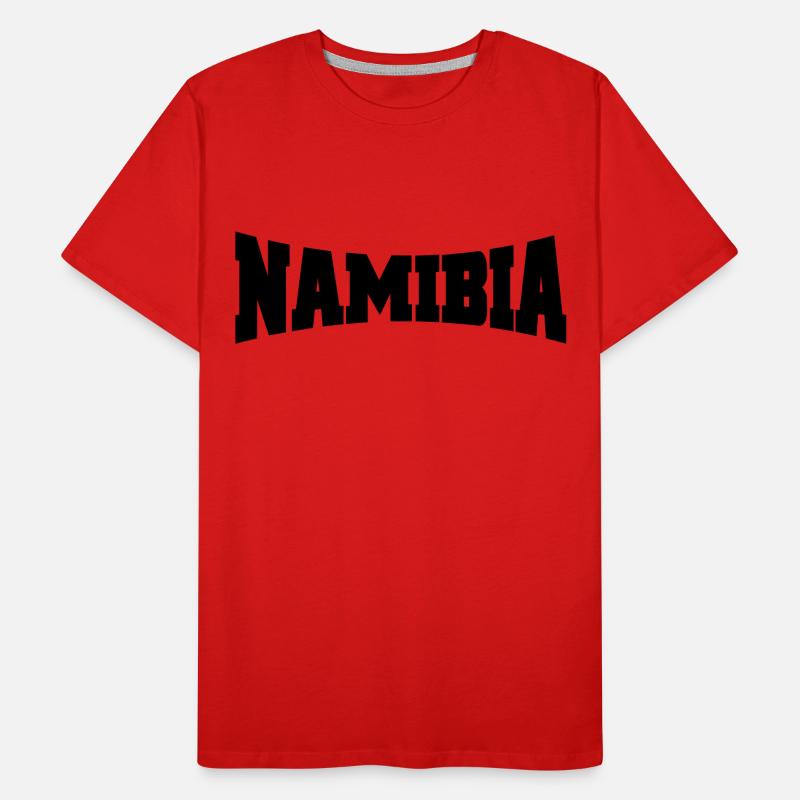 Namibia logo Men's Premium Organic T-Shirt