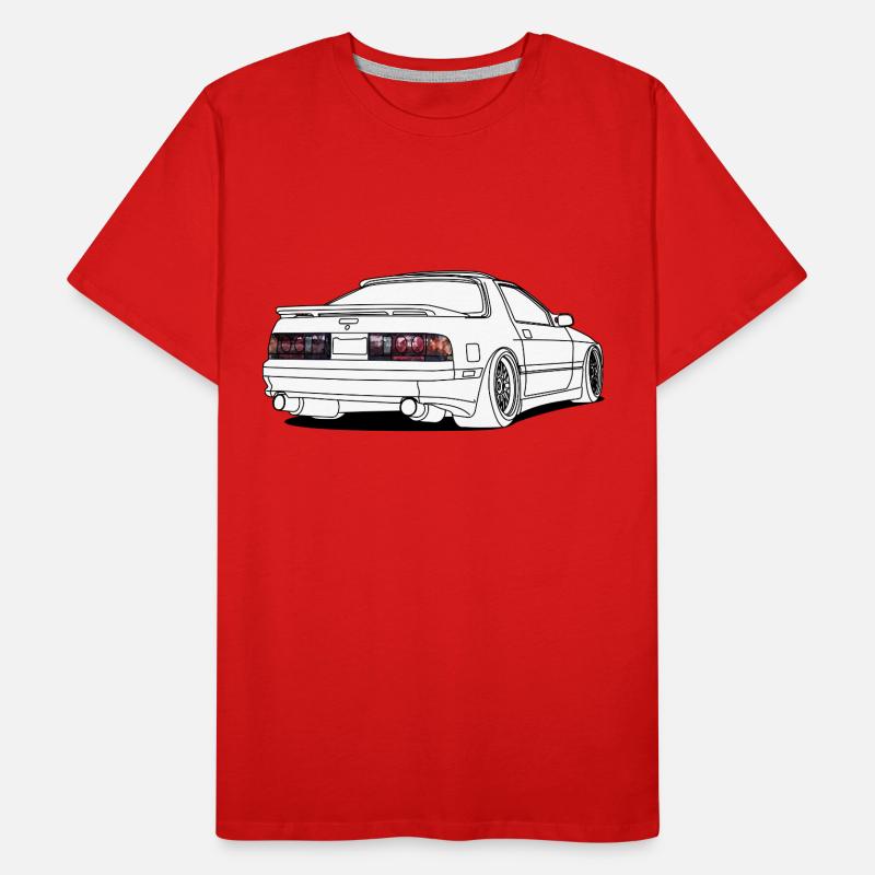 old rx7 white Men's Premium Organic T-Shirt