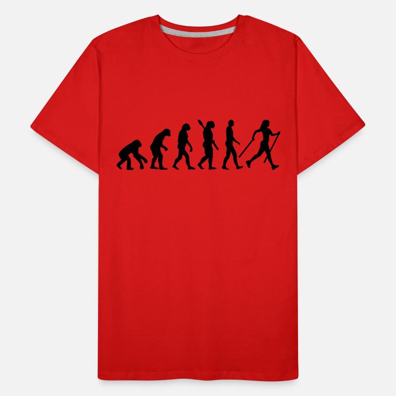 Évolution Nordic Walking T-shirt bio Premium Homme