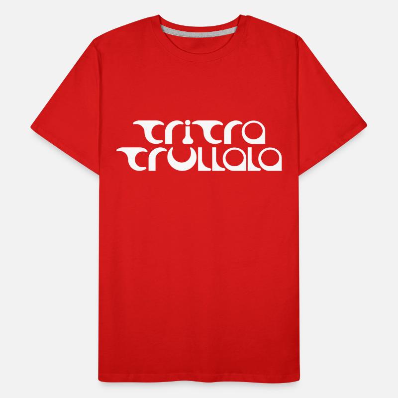 TRITRATRULLALA Männer Premium Bio T-Shirt