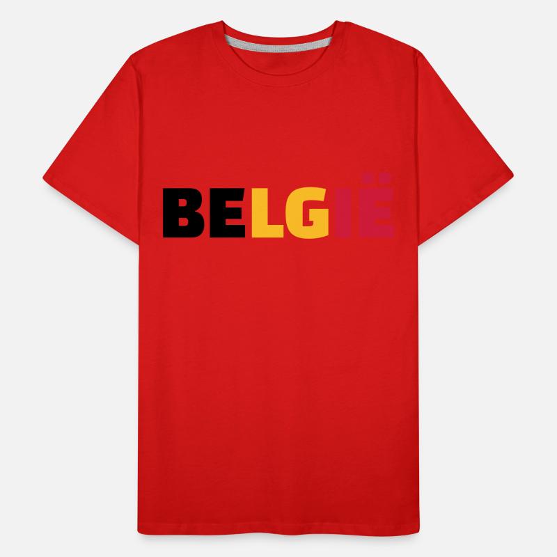 Belgie T-shirt bio Premium Homme