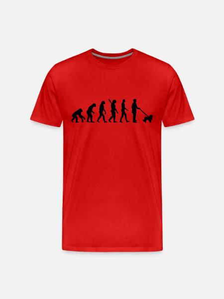 Maltese - Men's Premium Organic T-Shirt - red