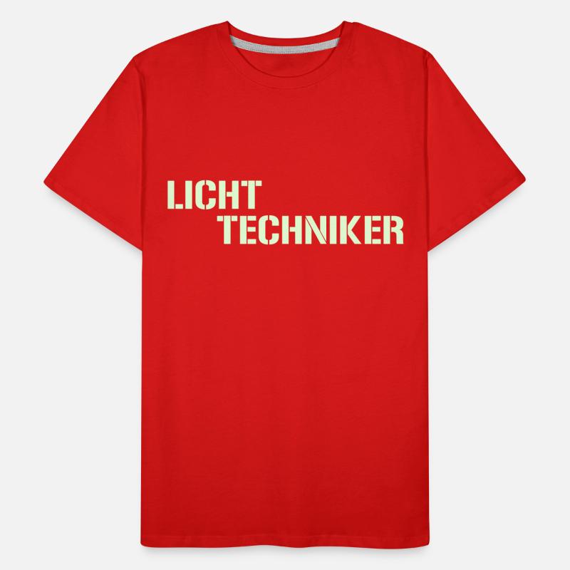 technicien éclairage T-shirt bio Premium Homme