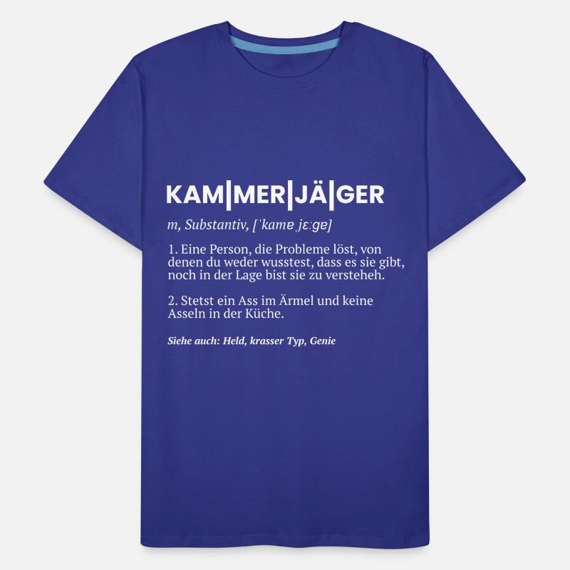 Kammerjäger Schädlingsbekämpfer Männer Premium Bio T-Shirt