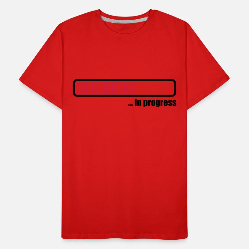 Genius in progress T-shirt bio Premium Homme