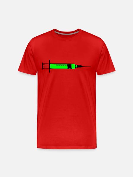 Lethal injection Toxic 2c - Men's Premium Organic T-Shirt - red