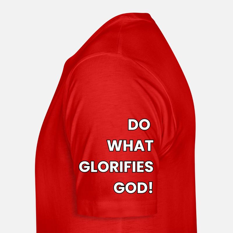 Verherrliche Gott Männer Premium Bio T-Shirt
