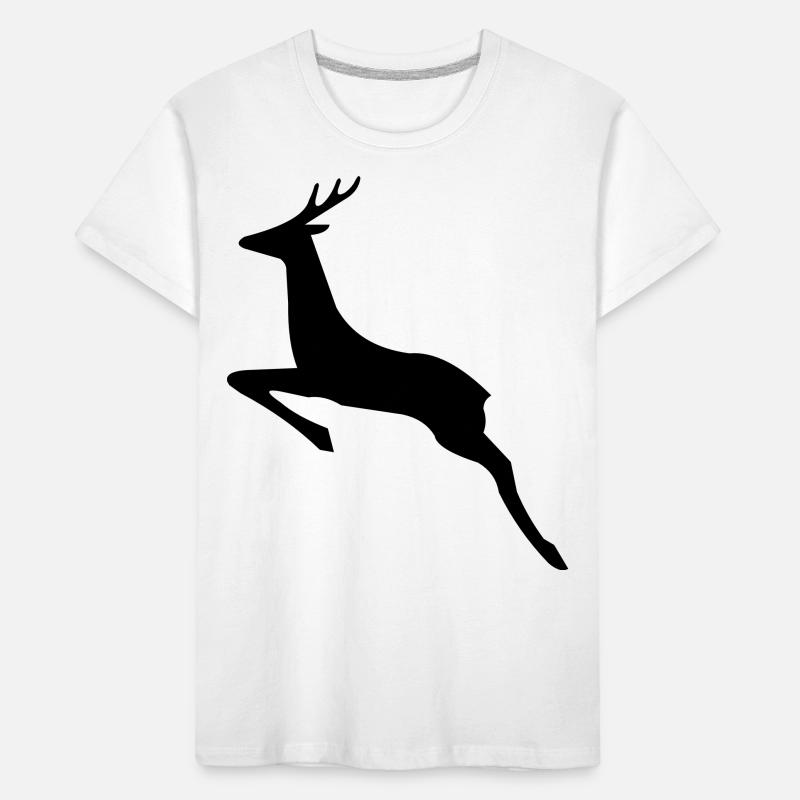 Springender Bock Kinder Premium Bio T-Shirt