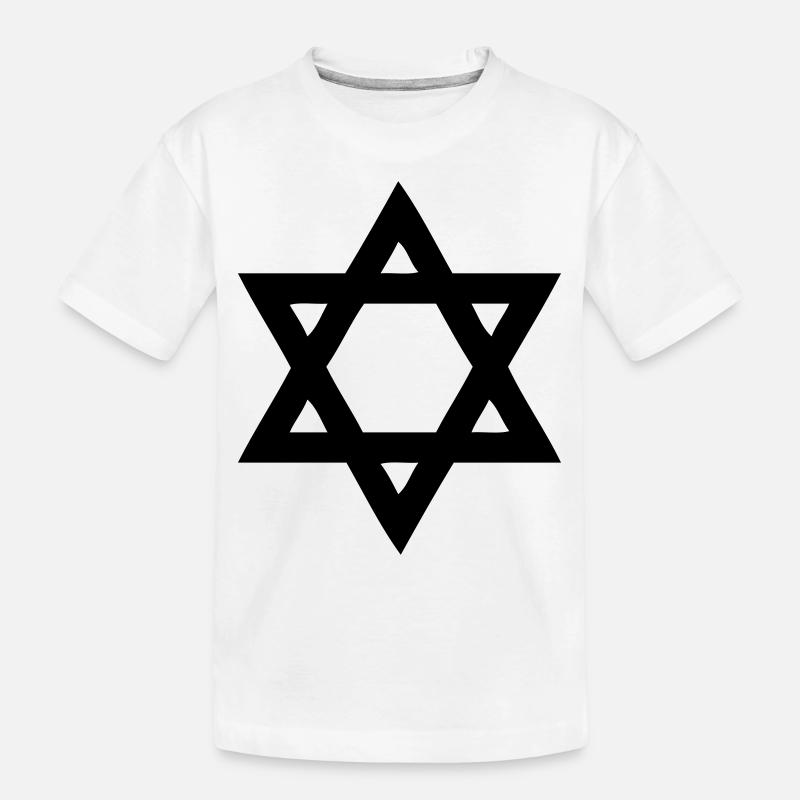 étoile de David - T-shirt bio Premium Enfant - blanc
