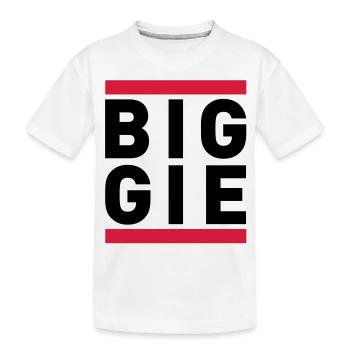 BIGGIE - T-shirt bio Premium Enfant - blanc - Devant