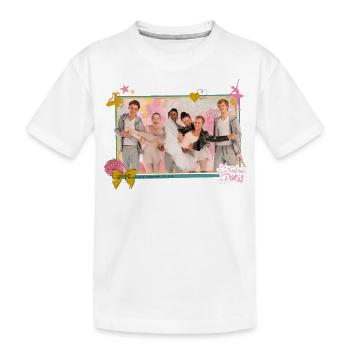Find me in Paris Charaktere - Kinder Premium Bio T-Shirt - Weiß - Vorne