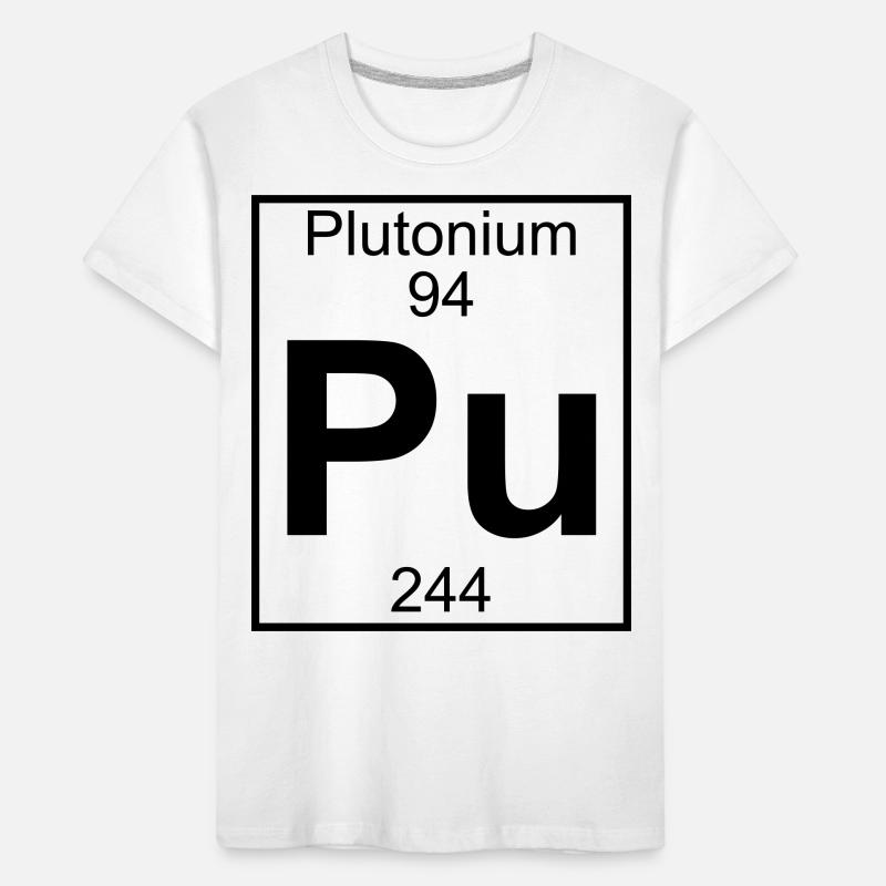 Plutonium (Pu) (element 94) Kids' Premium Organic T-Shirt