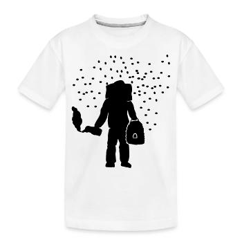 imker - Kinder Premium Bio T-Shirt - Weiß - Vorne