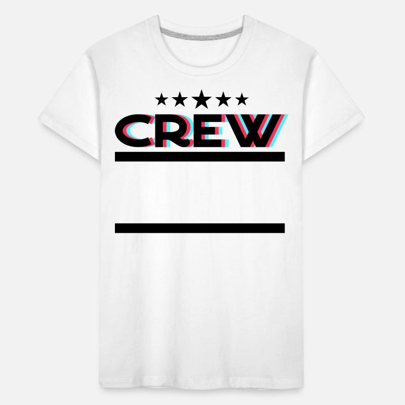Crew Team Frame Kids' Premium Organic T-Shirt