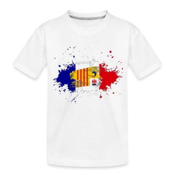 Splash Tricolore PACA - T-shirt bio Premium Enfant - blanc - Devant