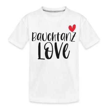 Bauchtanz Bauchtänzerin Tänzerin tanzen Geschenk - Kinder Premium Bio T-Shirt - Weiß - Vorne